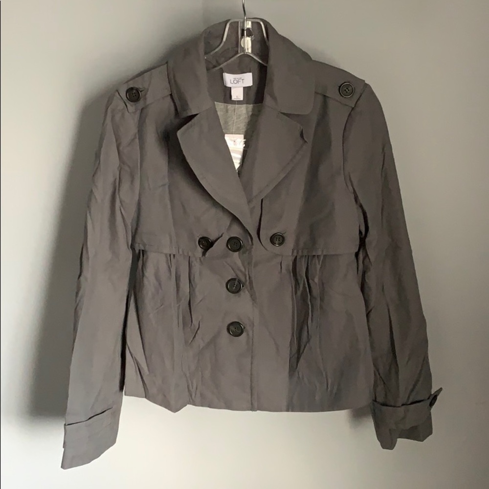 NWT! Ann Taylor Grey Jacket